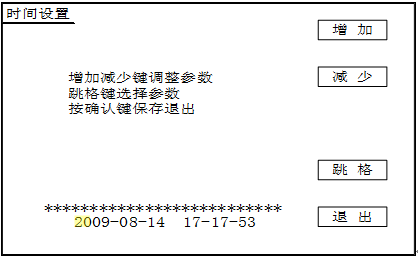 自動酸值測定儀時(shí)間設(shè)置